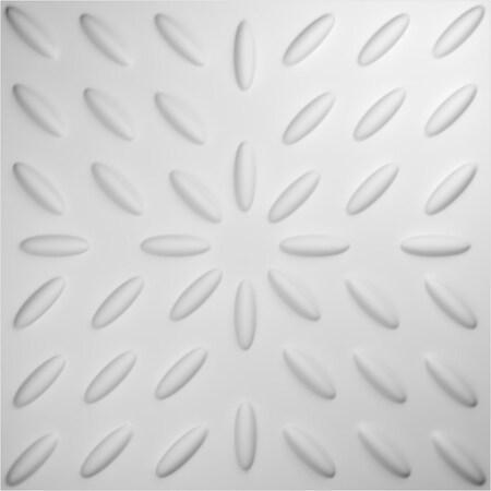 Ekena Millwork 19 5/8in. W x 19 5/8in. H Blaze EnduraWall Decor 3D Wall Panel Covers, Total 26.75 Sq. Ft., 10PK WP20X20BLWH-CASE-10